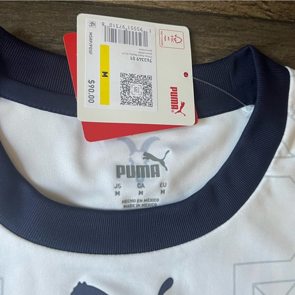 Puma Men's Chivas Authentic Away Jersey Kit 22/23 Size Medium - Picture 7 of 7
